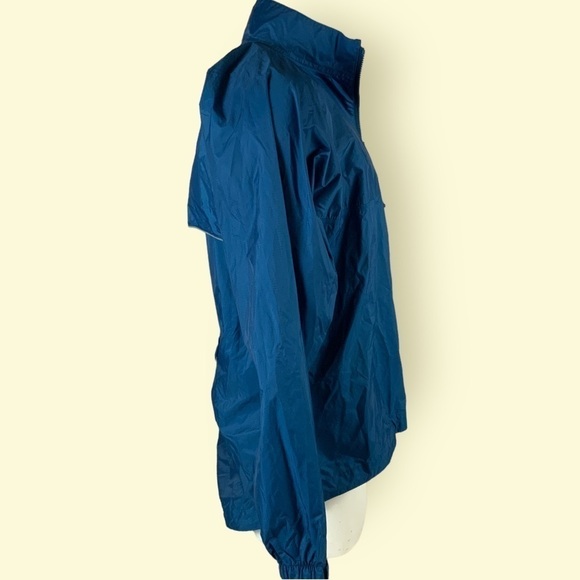 REI Jacket Blue Windbreaker Full Zip Unisex Size Large Vented Pockets T194 - Picture 2 of 14